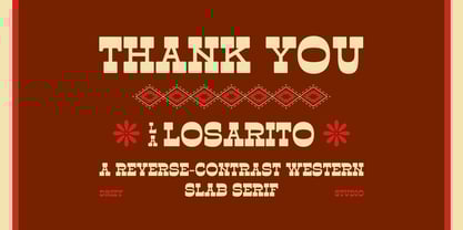 La Losarito Font Poster 10