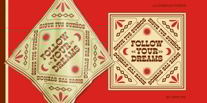 La Losarito Font Poster 8