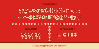 La Losarito Font Poster 5