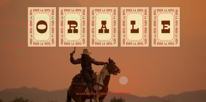 La Losarito Font Poster 9