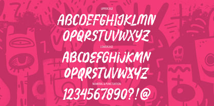 Montage Markers Font Poster 11