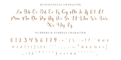 CF Niralise Vale Font Poster 3