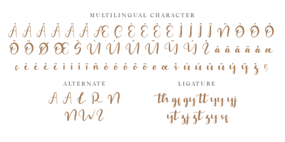 CF Niralise Vale Font Poster 6