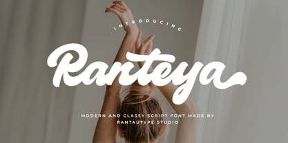 Ranteya Font Poster 1