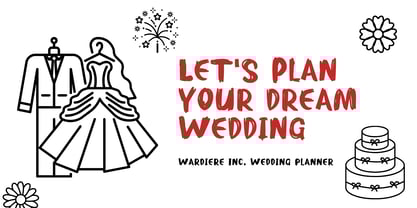 Scribble marker Font Poster 3