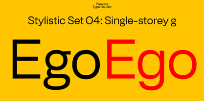 PT Schimetrik Font Poster 10