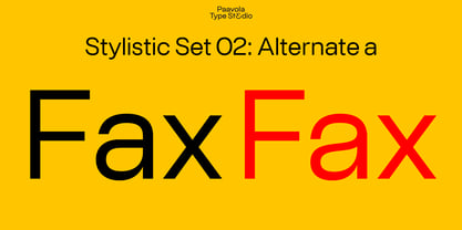 PT Schimetrik Font Poster 8