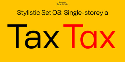 PT Schimetrik Font Poster 9