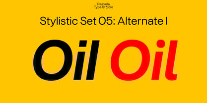 PT Schimetrik Font Poster 11