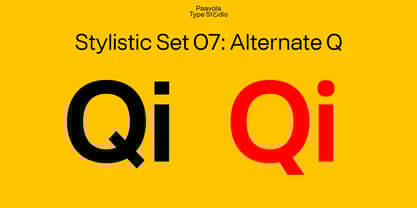 PT Schimetrik Font Poster 13