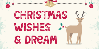 DT Forest Crystal Font Poster 2