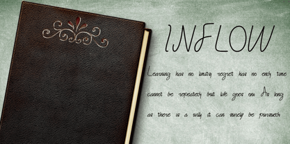 Inflow Font Poster 7