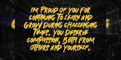 Saphifen Font Poster 5