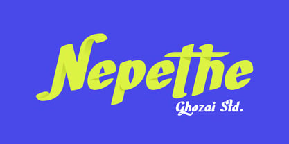 Nepethe Font Poster 1