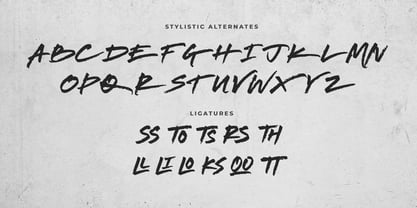 Chalker Brush Font Poster 8