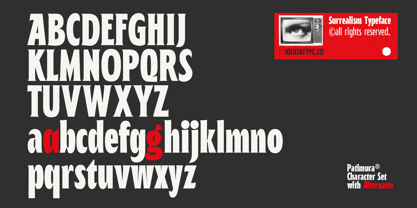 Patimura Condensed Font Poster 7