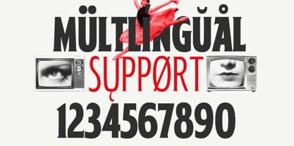 Patimura Condensed Font Poster 11