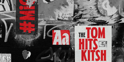 Patimura Condensed Font Poster 14