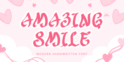 Amazing Smile Font Poster 1