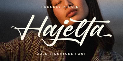 Hajelta Font Poster 1