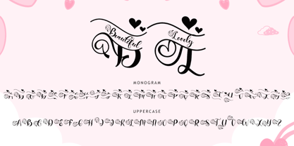 Beautiful Lovely Style Font Poster 5
