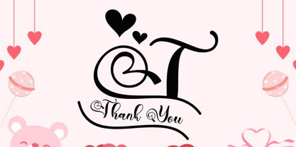 Beautiful Lovely Style Font Poster 4