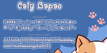Caty Bapao Font Poster 6