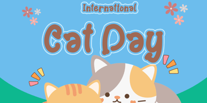 Caty Bapao Font Poster 2