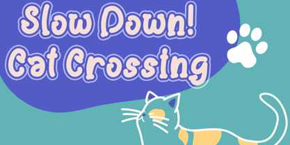 Caty Bapao Font Poster 3