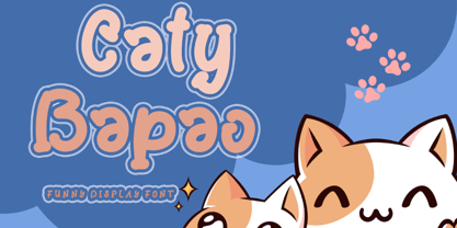 Caty Bapao Font Poster 1