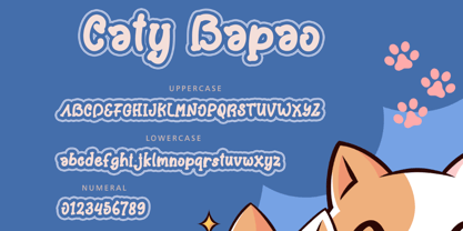 Caty Bapao Font Poster 5