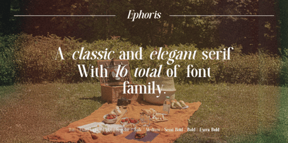 Ephoris Font Poster 2