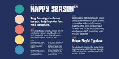 Happy Season Font Poster 12
