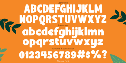 Naches Font Poster 6