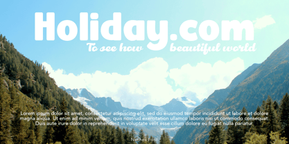 Naches Font Poster 10