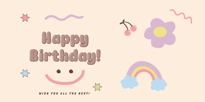 Fox Gumble Font Poster 4