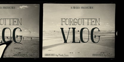Fiore Dilona Outline Font Poster 8