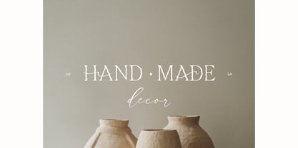 Ceramic Font Poster 7