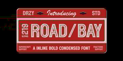 Roadbay Font Poster 1