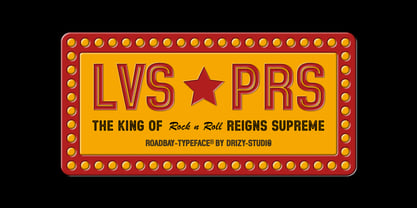 Roadbay Font Poster 8