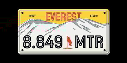 Roadbay Font Poster 9