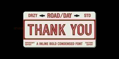 Roadbay Font Poster 10