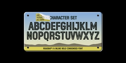 Roadbay Font Poster 3