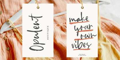 Magnoline Boutique Font Poster 5