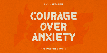 RYS Kresahan Font Poster 8