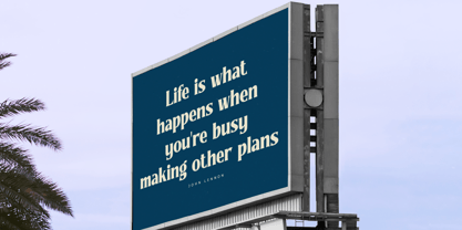 Readom Builder Font Poster 5