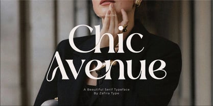 Chic Avenue Font Poster 1