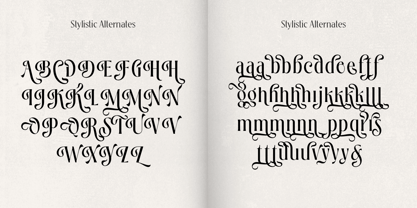 Loubrisa Font Poster 7