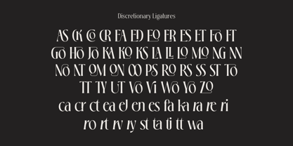 Loubrisa Font Poster 8