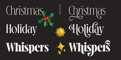 Loubrisa Font Poster 4